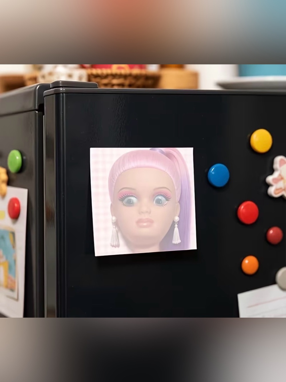 Funny Doll Face Sticky Notes 50 Sheets - Picture 3 of 4